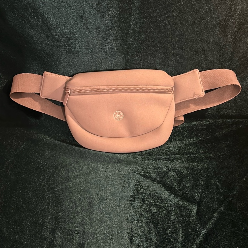 GAIAM Neoprene Fanny Pack Gray Unused